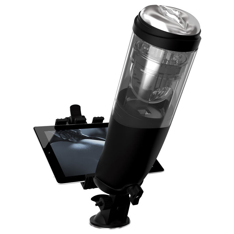 Pdx elite mega-bator - male masturbator - Product side view  | Flirtybay.com.au